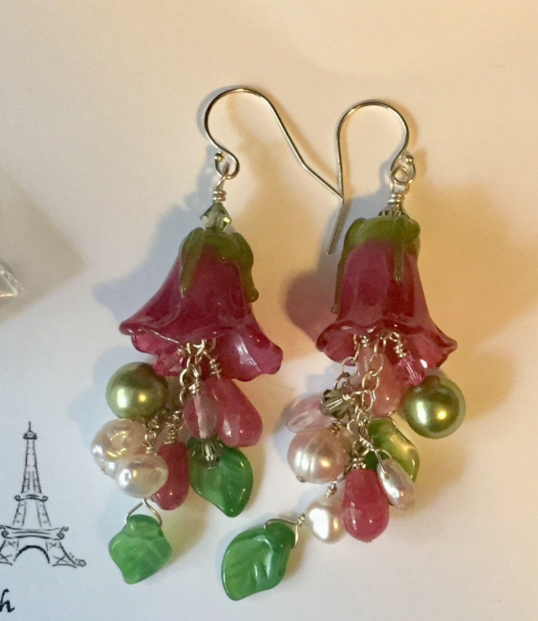 Amaryllis Earrings