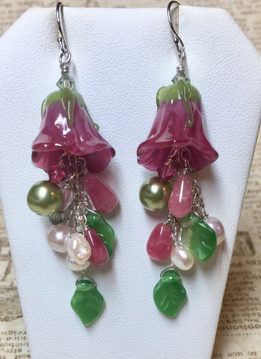 Amaryllis Earrings