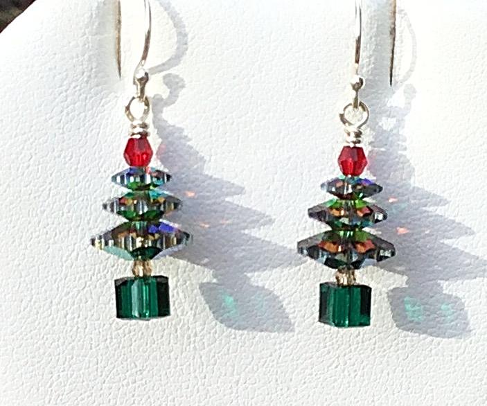 Holiday Tree Earrings