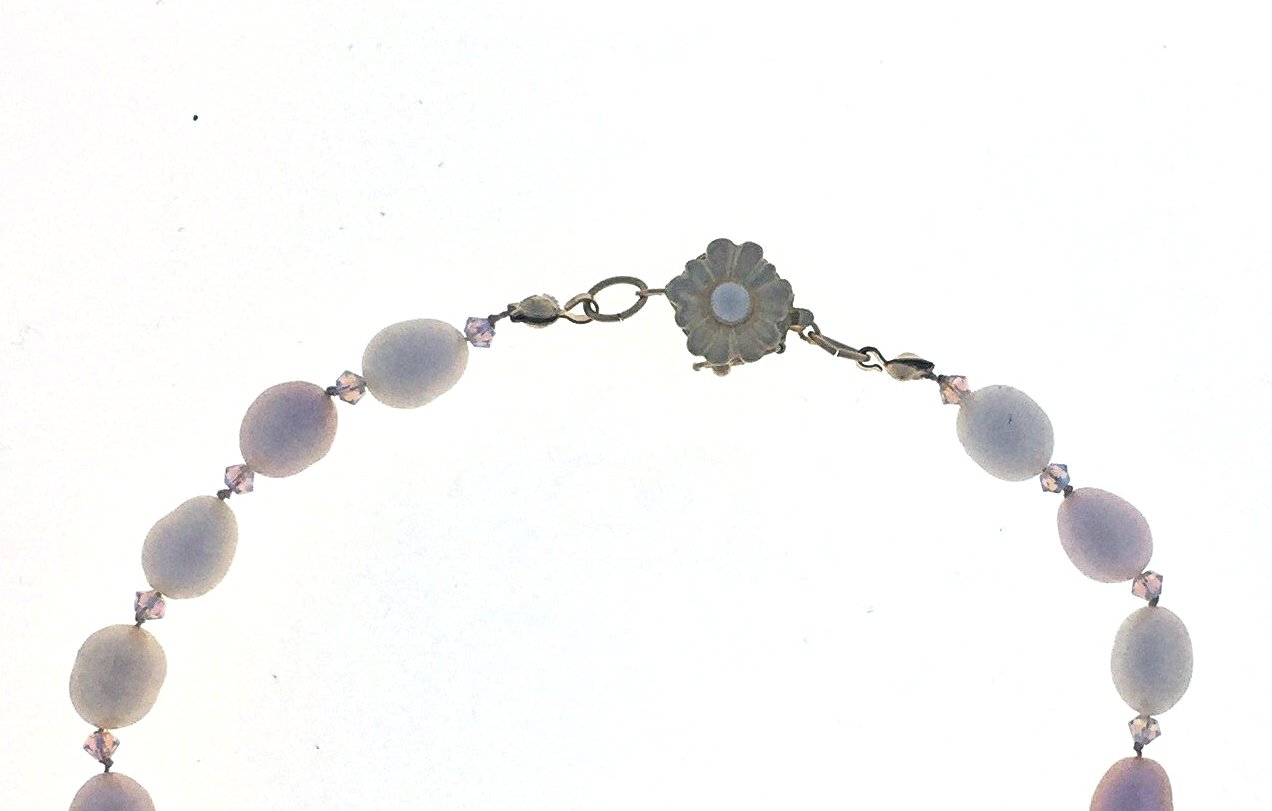 Amour Crystal and Pearls Necklace