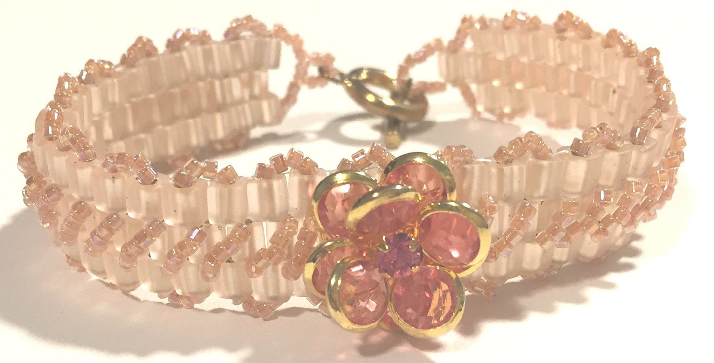 Crystal Rose Bracelet