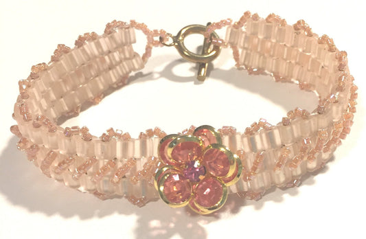 Crystal Rose Bracelet