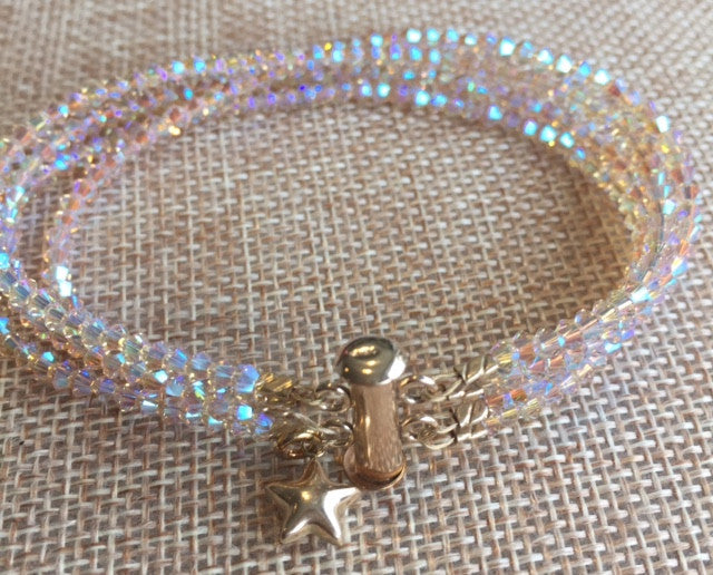 Swarovski Crystal Multi-strand Bracelet