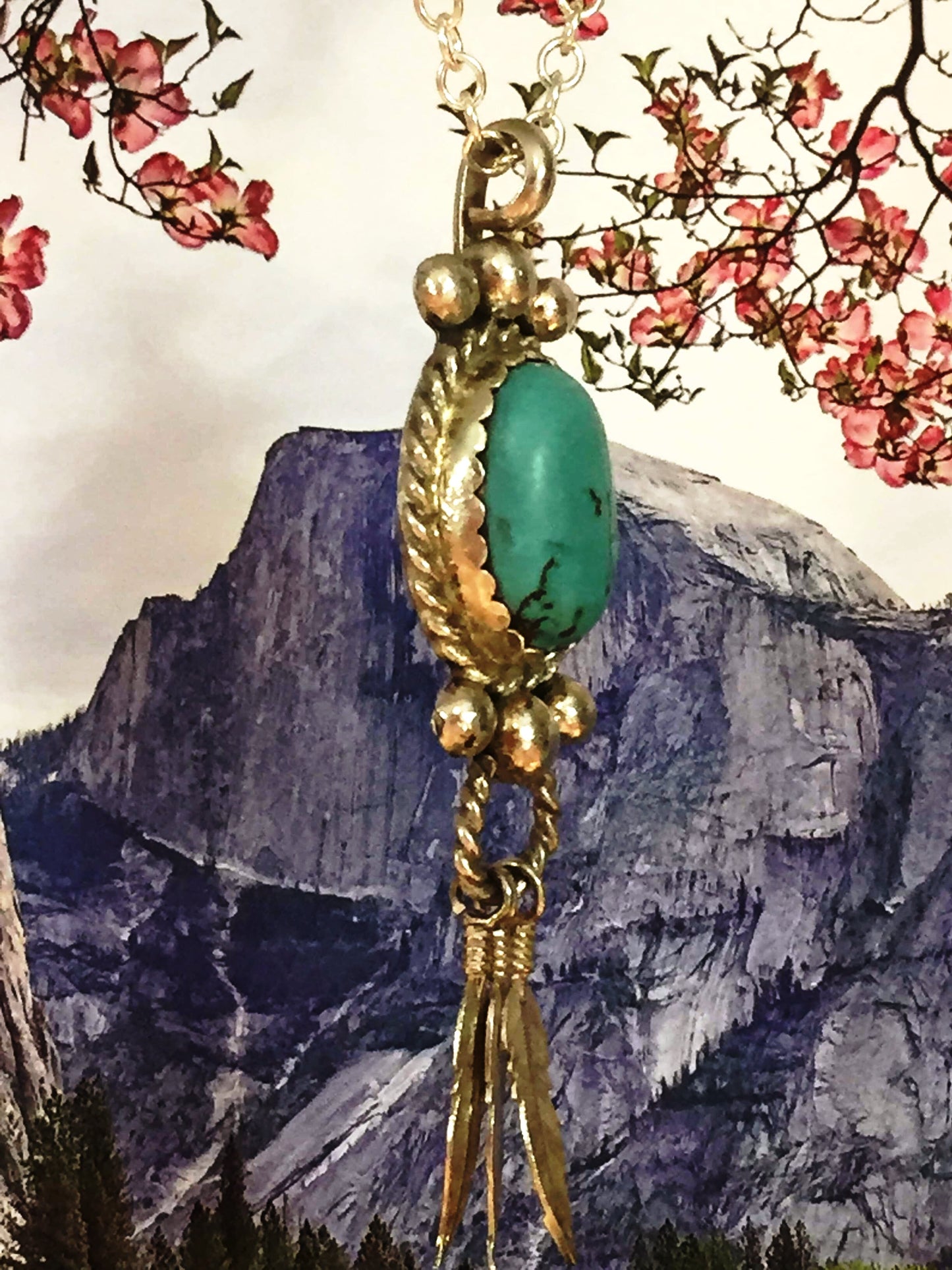 Three Feathers - KingmanTurquoise