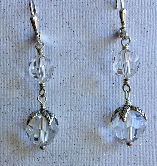 Vintage Swarovski Crystal Earrings