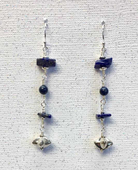 Lucy Lapis Earrings