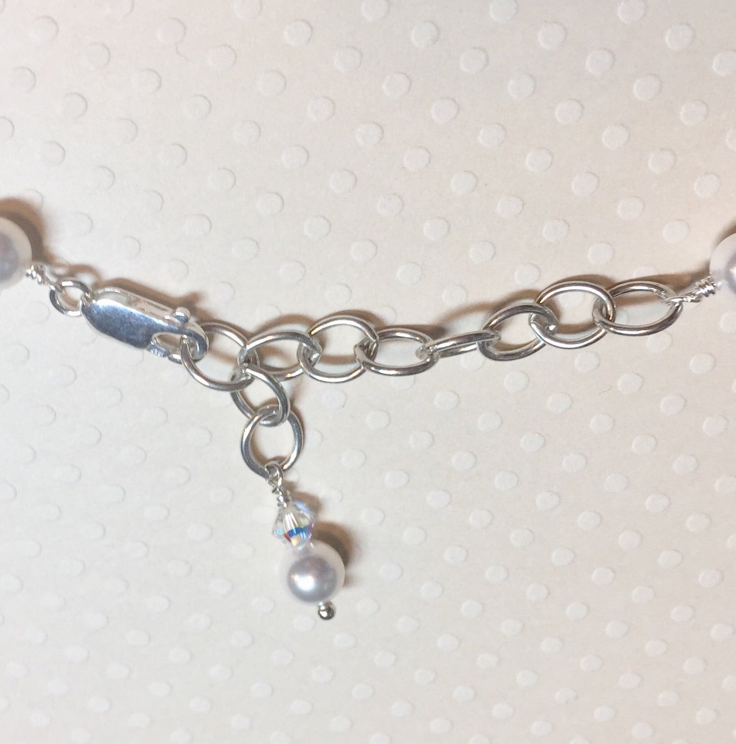 Swarovski Crystal & Pearl Necklace