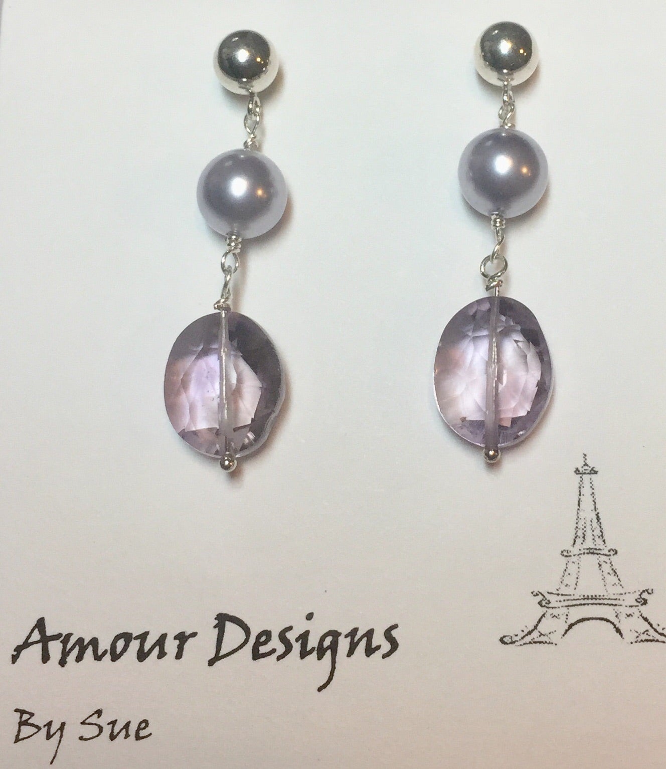 Royal Amethyst Earrings