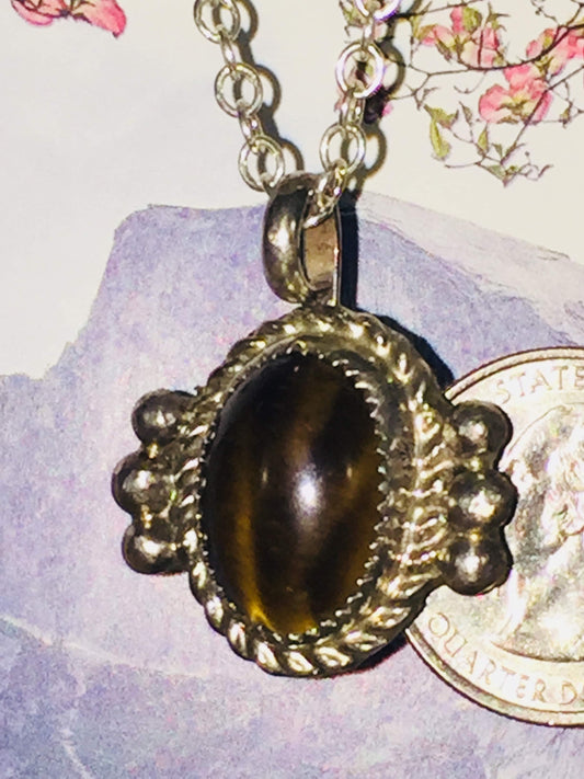 Raindrops on Gold Tiger eye