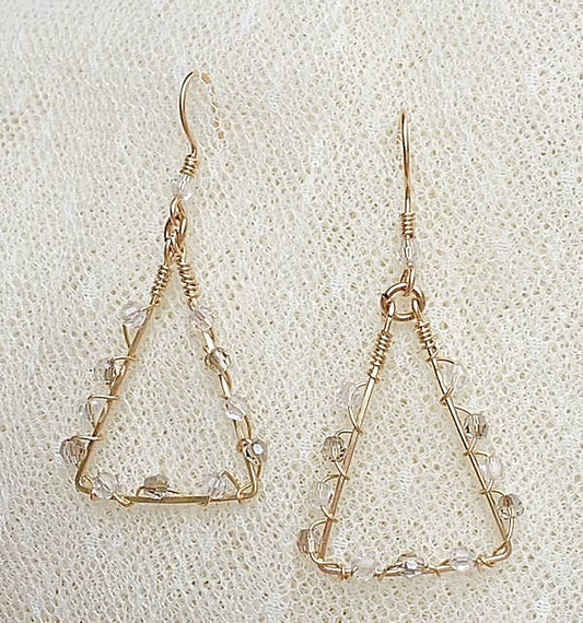 Gold Egyptian Earrings