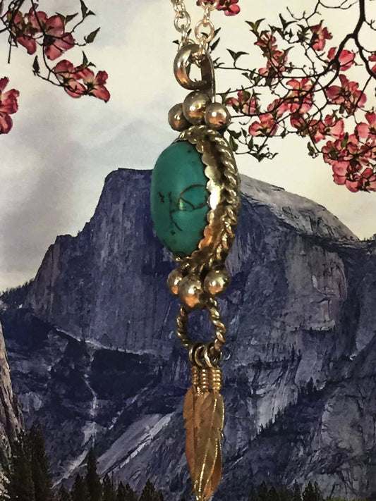 Three Feathers - KingmanTurquoise