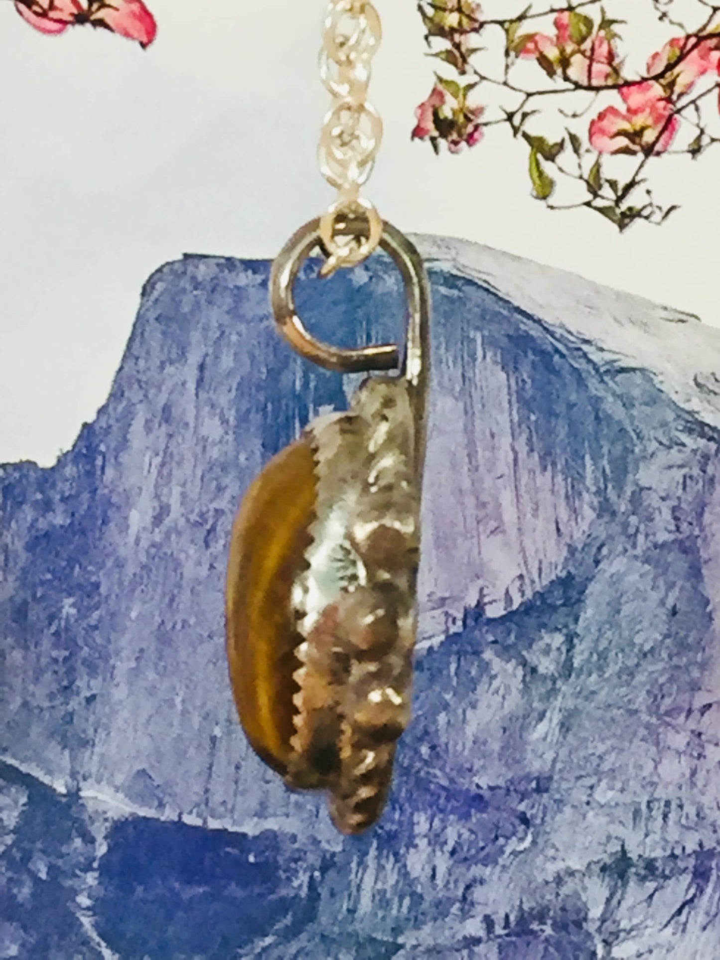 Raindrops on Gold Tiger eye