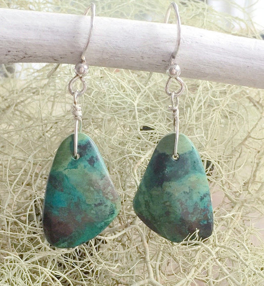 Chrysocolla Earrings