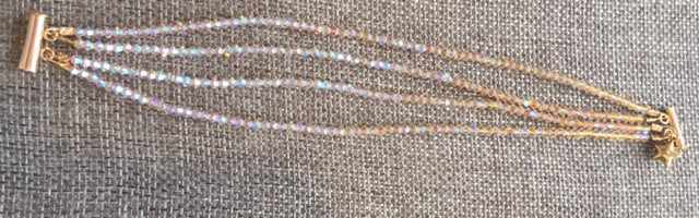 Swarovski Crystal Multi-strand Bracelet