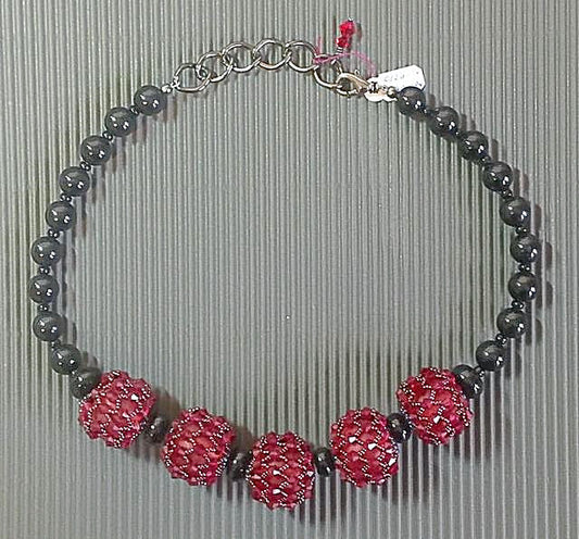 Swarovski Beaded Beads Necklace