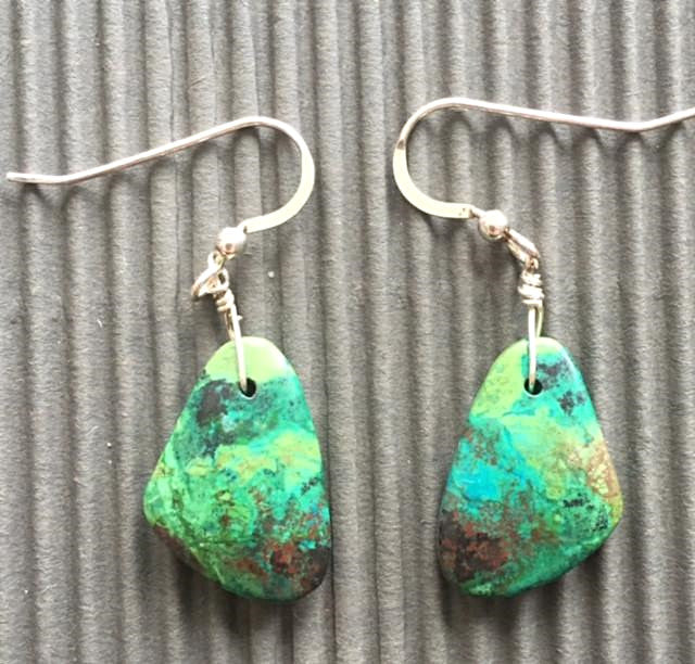 Chrysocolla Earrings