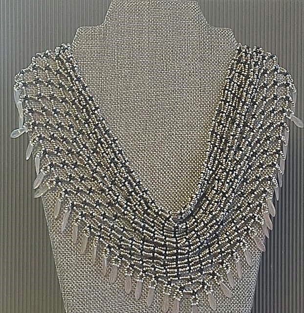 Beaded Scarf-necklace